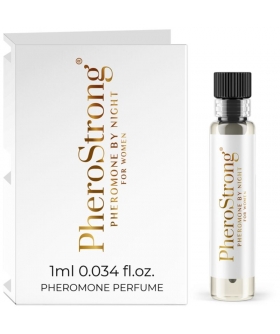 PHEROMONE BY NIGHT WOMAN Perfume con feromonas para atraer, aroma único y seductor