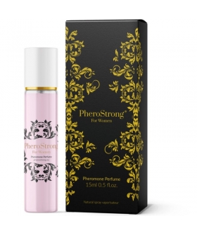 PHEROSTRONG NATURAL WOMAN Perfume femenino con feromonas para seducción máxima