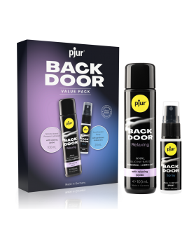 BACK DOOR SET Set para relajación y lubricación anal óptima