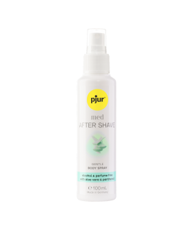 PJUR MED SPRAY  Spray calmante post-afeitado para piel sensible, sin alcohol