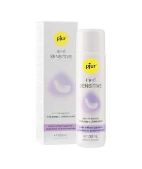 PJUR MED SENSITIVE GLIDE Lubricante neutro para zonas sensibles, libre de glicerina