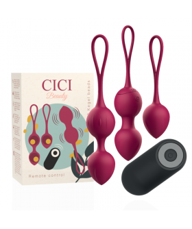 CICI REMOTE BOLAS Bolas de amor vibrantes con control remoto y modos variados