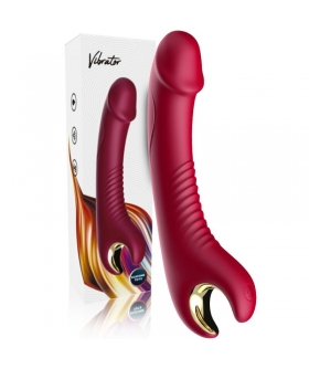 PRINCE DILDO VIBRATOR Jouet érotique submersible avec 9 modes de vibration.