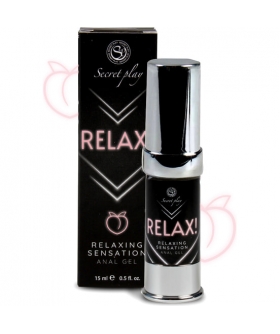 RELAX! ANAL GEL Lubrificante anal relaxante, para um sexo anal prazeroso.