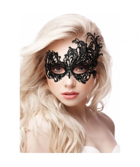 ROYAL MASK Maschera fantasia pizzo royal nero - nera