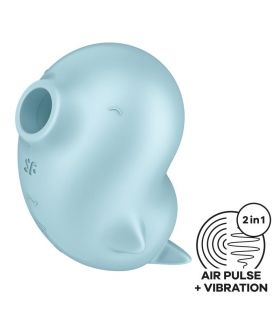 SASSY SEAL SUCCIONADOR DE CLÍT Vibromasseur avec des pulsations d'air et de vibrations combinées