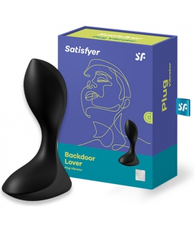 SATISFYER BACKDOOR LOVER Plugue vibratório satisfyer backdoor lover - preto