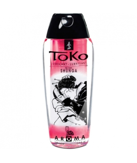 SHUNGA TOKO AROMA Lubricante íntimo comestible, sabores, base acuosa, natural