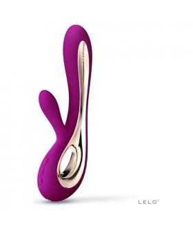 SORAYA Elegante vibrador para doble estimulación de lelo