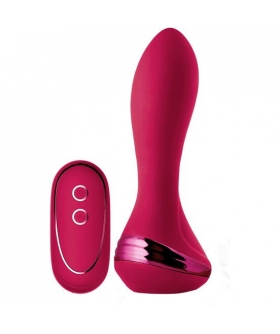 ISABELLA CONTROL Vibrador inflable con control remoto, 10 modos y recargable