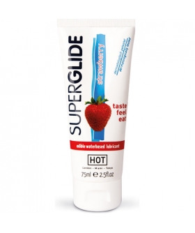 SUPERGLIDE SABORES Lubricante comestible, ligero, sabores irresistibles, acuoso