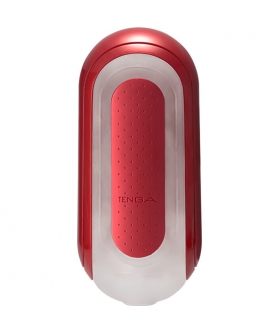 FLIP ZERO ROJO Tenga - ensemble flip zero 0 rouge et flip warmer - masturbadeur avec chaleur