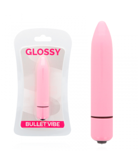 GLOSSY Vibrador compacto glossy para estimular zonas sensitivasvibrador compacto glossy para es