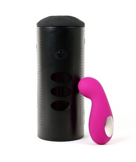 TITAN CLIONA Set de parejas interactivo con masturbador y vibrador