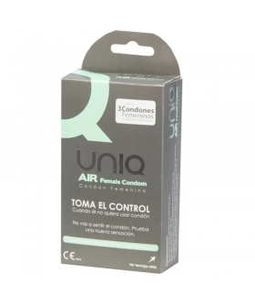 UNIQ AIR Condones femeninos uniq air: protección sexual innovadora