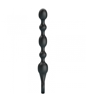 DELIGHTFUL P-SPOT PLEASER Vibrador anal de silicona recargable con cuentas