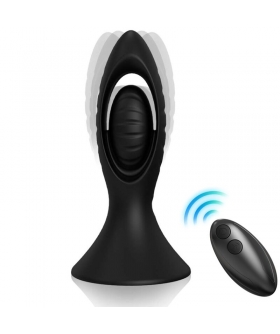 PLUG ROEDOR Doble estimulación con vibrador y plug anal sumergible