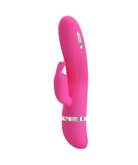 INGRAM Vibrador conejito con electro estimulación y 7 funciones