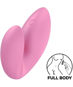 SATISFYER LOVE RIOT Vibrador de dedo potente, 12 modos, resistente al agua