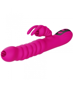 VIBRADOR MULTIFUNCION RABBIT D Vibrador multifunción con 20 modos y calentamiento único