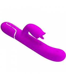 VIBRADOR RABBIT CON LICKING FU Vibrador doble con funciones avanzadas de estimulación