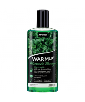 WARMUP GEL óleo de massagem erótico com sabor a menta