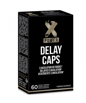 DELAY CAPS POWER Suplemento para melhorar duração e prazer sexual.