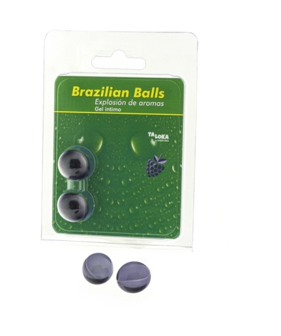 BRAZILIAN BALLS 2 UNIDADES Bola de masaje de varios sabores a elegir