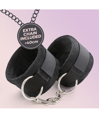 TOUGH LOVE Esposas de velcro ajustables para bondage, cómodas y seguras