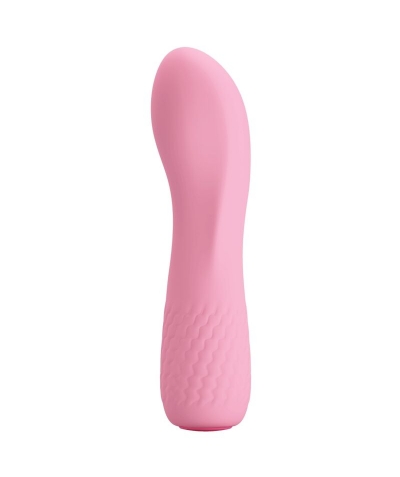 ALICE VIBRADOR RECARGABLE ROSA Estimulador vibrador recargable para mujeres, silicona médica