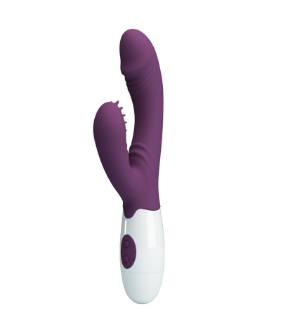 ANDRE VIBRADOR RABBIT &AMP Estimulador íntimo dual con vibración y ondas