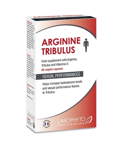 ARGININE TRIBULUS Suplemento para hombres mejora deseo y virilidad