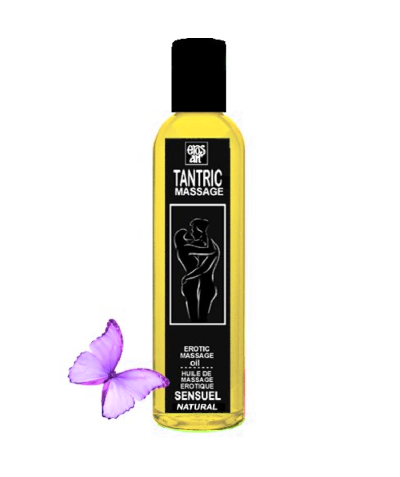 ACEITE MASAJE TÁNTRICO NATURAL Olio tantrico afrodisiaco per massaggi sensuali.