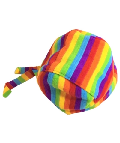 BANDANA CON LA BANDERA LGTB Bandana de algodón con diseño del orgullo lgbtq+