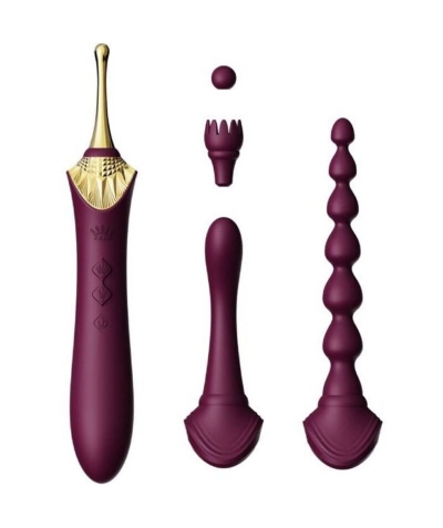 BESS 2 Vibrador de alta gama con perlas anales