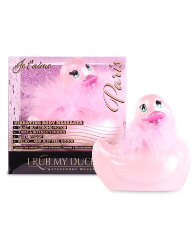 I RUB MY DUCKIE 2.0 PINK Vibrador aquático com funções variadas e design divertido.