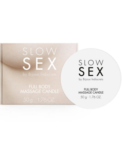 BIJOUX SLOW SEX SENSUAL Vela de masaje para relajación y sensualidad