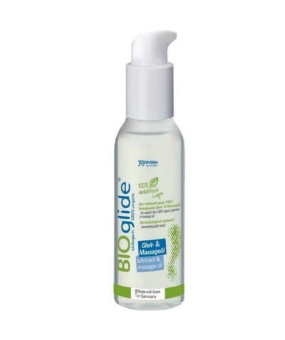 BIOGLIDE  PURE Lubrificante e óleo de massagem ecológico para sexo.