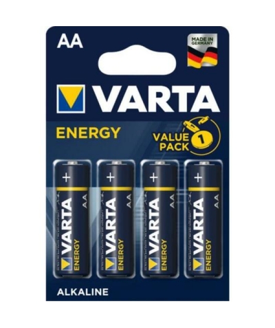 PILAS VARTA AA 4 pilas alcalinas aa energy