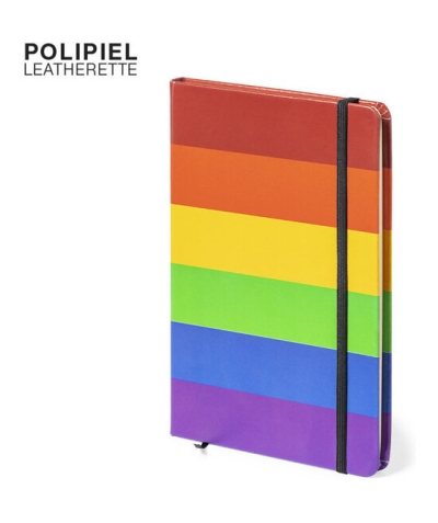 BLOC DE NOTAS Bloc de notas 15 x 21 bandera lgbt