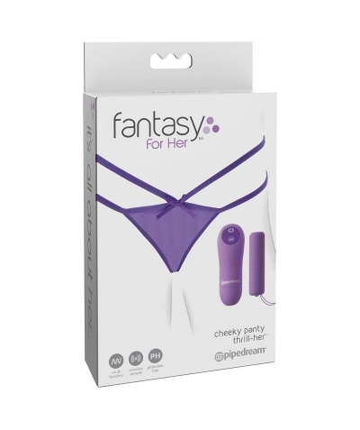 PETITE PANTY THRILL-HER Tanga vibrador con control remoto, innovador producto