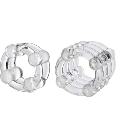 COLT ENHANCER Rings anillos para el pene transparentes