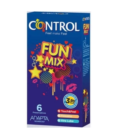 CONTROL FUN Preservativos control fun mix