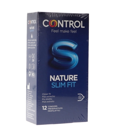 NATURE SLIM FIT Preservativos control nature slim fit de 12 unidades