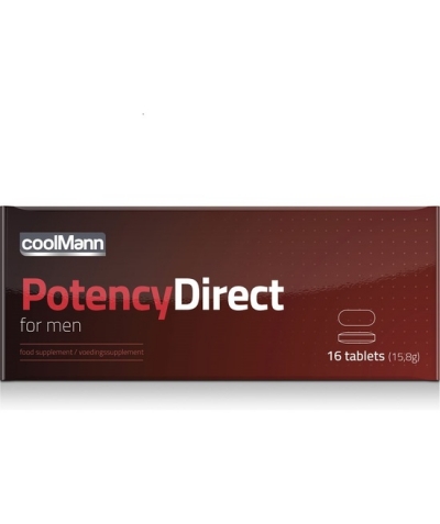 POTENCY DIRECT Cápsulas potenciadoras de la erección