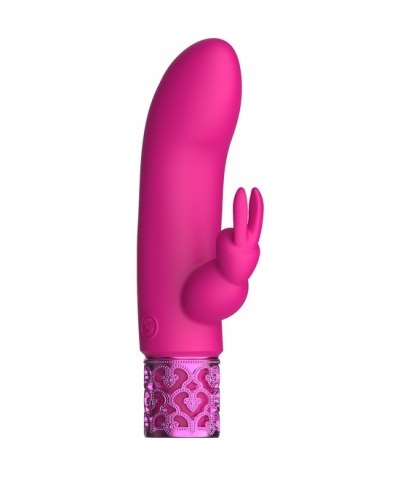 DAZZLING VIBRATOR Conejito vibrador con decoración imperial