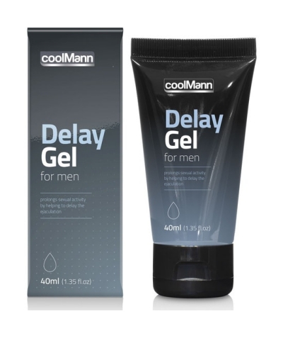 DELAY GEL COOLMAN Gel ayuda a retrasar la eyaculación