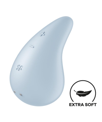 DEW DROP VIBRADOR LAY-ON BLANC Vibromasseur puissant pour débutants et utilisateurs avancés