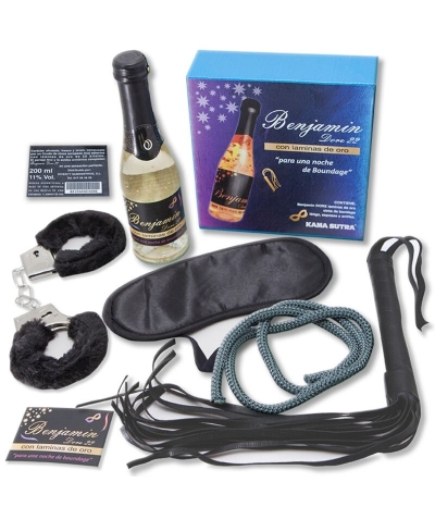 BENJAMÍN DORE FOR BONDAGE Kit luxueux bdsm avec feuilles d'or