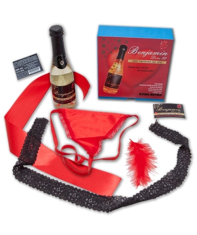 BENJAMÍN DORE FOR SEDUCTION Vino spumante di lusso con accessori erotici